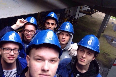 Students practice in Novgorod LPU, OOO "Gazprom transgaz Saint Petersburg" organized by the CVRE Department