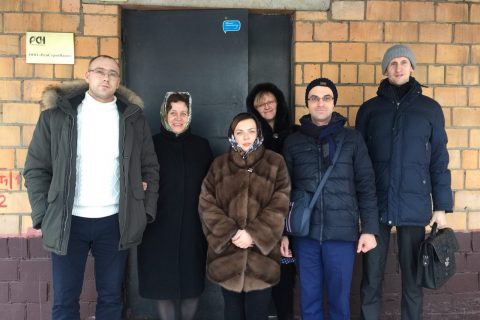 Working meeting of the heads of the scientific and engineering center with the staff of the NTC at the Council of Chief Mechanics in their office in Moscow