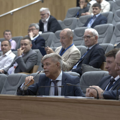 Compressor Technology Symposium 2019: Speakers are asked by the head of the Department of Transport of the CSS, DCS and SOG of PJSC Novatek O.E. Vasin