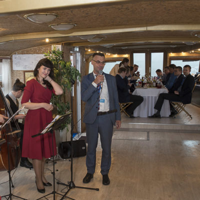 Conference 2021: gala dinner on a boat for conference participants